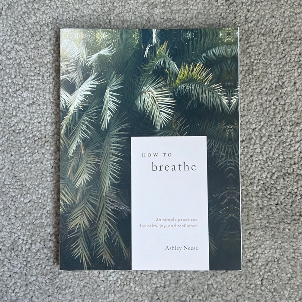 A great read , technique for breathing in life and breathing well!